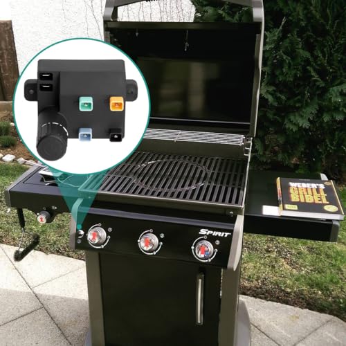 EasiBBQ 69851 Grill Igniter Kit for Weber Spirit 220/320/330/335 Grill, 7643 Igniter Replacement Parts for Weber Spirit E-220, Spirit E-320, Spirit E-330, Spirit E-335 - Grill Parts America