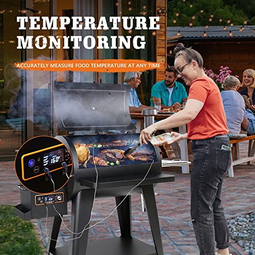 2-Pack Temp Meat Probe Replacement for Pit Boss Pellet Grills and