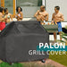 PALON Waterproof BBQ Grill Cover 72-Inch, Heavy Duty Outdoor Gas Grill Covers, with Drawstring Barbecue Covers for Weber Char-Broil Brinkmann Nexgrill and More, All Weather Barbecue Grills Protector - Grill Parts America