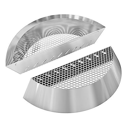 only fire Stainless Steel Charcoal Basket Charcoal Briquet Holder for Weber 26" Kettle Charcoal Grills - Grill Parts America