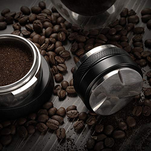 MATOW 58mm Coffee Distributor & Tamper, Dual Head Coffee Leveler Fits for Portafilter, Increased Adjustable Depth- Professional Espresso Hand Tampers - Kitchen Parts America