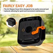 BlueStars Air Filter Cover Housing Assembly for Stihl FS75 FS80 FS85 KM85 KR85 KW85 BG75 HT70 HT75 HL75 HS75 HS80 HS85 FC75 FC85 FR85 SP80 Brushcutters Trimmers - Replaces 4137-141-0500 4137-140-2801 - Grill Parts America