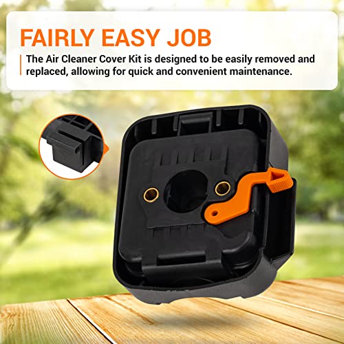 BlueStars Air Filter Cover Housing Assembly for Stihl FS75 FS80 FS85 KM85 KR85 KW85 BG75 HT70 HT75 HL75 HS75 HS80 HS85 FC75 FC85 FR85 SP80 Brushcutters Trimmers - Replaces 4137-141-0500 4137-140-2801 - Grill Parts America