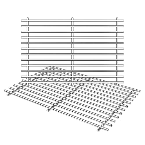 Hisencn 16.5" Cooking Grates for Smoke Hollow PS9900 7000CGS, for Charbroil 463722315 463722313 463722416, for Kenmore 141.152270 141.155400 for Kingsford 24 inch Expert Grill Stainless Steel Grids - Grill Parts America