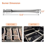 BQMAX Stainless Steel Replacement Parts for Charbroil Classic 360 3-Burner 463742418, 463773717, G320-0200-W1, G215-0203-W1 Grill Burner, Heat Plate, Cooking Grate and Adjustable Carryover Tube - Grill Parts America