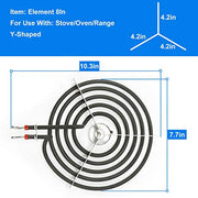 APPLIANCEMATES WB30T10074 Electric Surface Burner Heating Element 8" for GE Hotpoint Stove Oven Coil Surface Element Replace CH30T10074 S30T10074 PS243922 AP3186376 - Grill Parts America