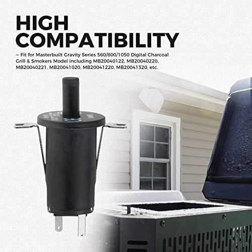 MOOTVGOO 2 Pack Hopper Lid Door Switch Kit Replacement for Masterbuilt Gravity Series 560/800/1050 XL & Digital Charcoal Grill & Smokers with Mounting Screws - Grill Parts America