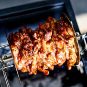 TURBRO Universal Grill Rotisserie Gyros Disc, 304 Stainless Steel, Fits 1/2” or 3/8" Hexagon, 3/8" or 5/16" Square Spit Rods, Compatible with Most Grills, Ideal for Outdoor BBQ, Set of 2 Discs - Grill Parts America
