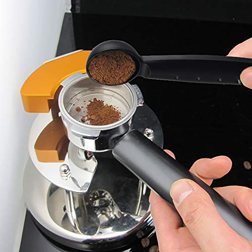 Coffer Tamper, Multifunctional Espresso Tamper with 10g Measuring Spoon, Coffee Tamping Tool for Barista Coffee Bean Press Coffee Grind Pressing (Espresso Scoop with Tamper 49mm) - Kitchen Parts America
