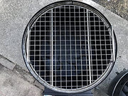 LavaLockⓇ Stainless Steel 22" inch Round Grill Grate - Fits Weber Kettle Performer Weber Smokey Mountain UDS Ugly Drum Smoker Barrel Fire Pit - Grill Parts America