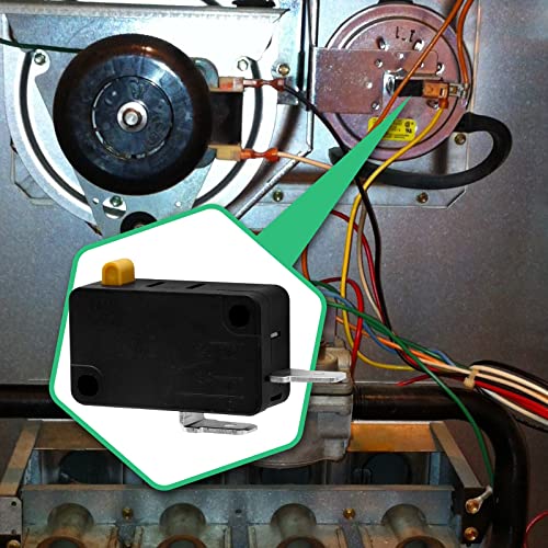 BokWin 1 Pcs KW3 Snap Action Switch 125V/250V,Micro Limit Switch for Air Fryer Microwave Vacuum Cleaner Coffee Machine(Normally Open) - Grill Parts America