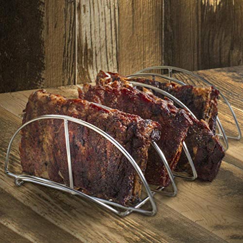 Kamado Joe KJ-RR Rib Rack, Stainless Steel - Grill Parts America