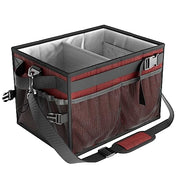 FANGSUN Grill Caddy, BBQ Caddy with Paper Towel Holder, Picnic Griddle Caddy for Outdoor Camping, Barbecue Accessories Storage Organizer for Utensil Grilling Tool, Must Haves for Camper Tailgating Rv - Grill Parts America