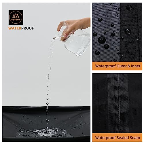 NOELIFE Griddle Cover for Blackstone 22 inch Tabletop Griddle with Hood, Grill Cover for Adventure Ready Griddle 1813 Waterproof Outdoor BBQ Grilling Accessories (Cover Only) - Grill Parts America