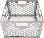 Oklahoma Joe's 5279338P04 Stainless Steel Offset Smoker Charcoal Firebox Basket, Silver - Grill Parts America