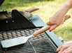 BBQ-Aid Grill Brush and Scraper for Barbecue – Grill Brush for Outdoor Grill with Extended, Large Wooden Handle and Replaceable Stainless Steel Bristles Head –No Scratch- BBQ Grill Brush for Any Grill - Grill Parts America