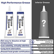Espresso Machine Grease, 2 x 10g Silicone Grease Maintenance Kit for Care and Maintenance of All Coffee Machines, Food Grade Grease for All Expresso Machines - Grill Parts America