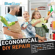 LIFETIME WARRANTY WR57X10051 Refrigerator Dual Inlet Water Valve Replacement Part by BlueStars - Exact Fit for GE Kenmore Hotpoint Refrigerators - Replaces riv-12ae21 AP3672839 WR2X10105 WR57X98 - Grill Parts America