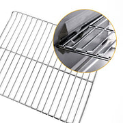Hisencn Cooking Grate Replacement Parts for Masterbuilt Electric Smoker 30 Inch, 14.6" x 12.2", Stainless Steel Grids Masterbuilt MB20071117 Smoker grates Replacement, 3 Pack - Grill Parts America