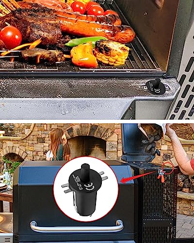Fan and Lid/Door Switch Replacement Kit Compatible with Masterbuilt Gravity Series 560 1050 800 Digital Charcoal Grill and Smoker Combo, Replace 9904190041, 9904190045 - Grill Parts America