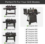 Criditpid Grill Replacement Parts for Chargriller 5050, 5650, 3001, 3030, 5072, 3008, 4000, 5252, 5050 Grill Models, Stainless Steel Heat Plates, Burner Tubes, Hanger Brackets for Chargriller. - Grill Parts America