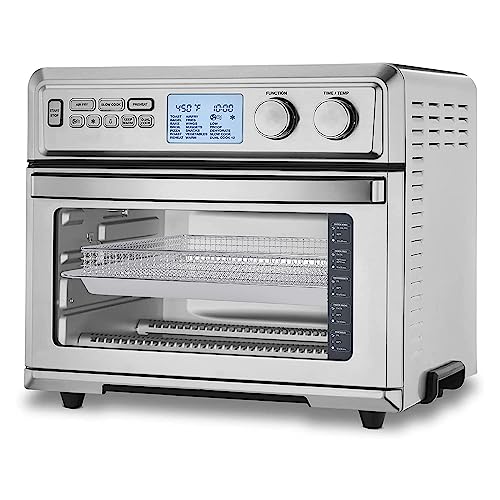 Stainless Steel Baking Tray Pan and Air Fryer Basket Compatible with Cuisinart Airfryer TOA-060 and TOA-065 (with Cuisinart Airfryer models TOA-060 and TOA-065) - Grill Parts America