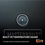 Temp Guage/Temperature dial Compatible with Masterbuilt MB20077618 Analog Electric Smoker,MB20077618 Replacement Part Thermometer Gauge - Grill Parts America