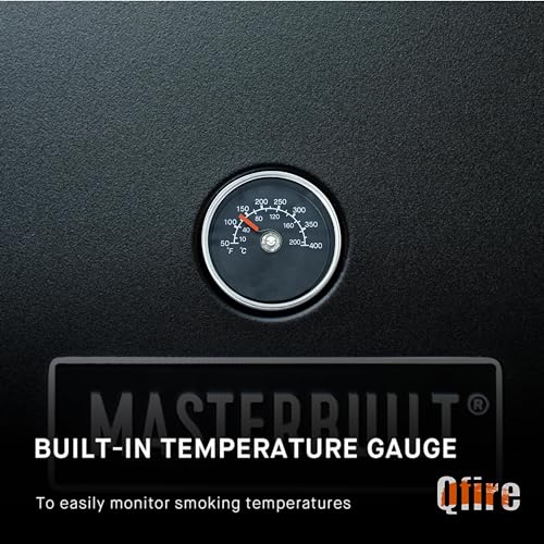 Temp Guage/Temperature dial Compatible with Masterbuilt MB20077618 Analog Electric Smoker,MB20077618 Replacement Part Thermometer Gauge - Grill Parts America