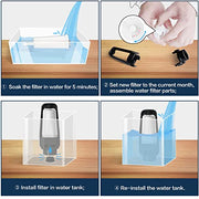 Possiave 2-Pack Breville Espresso Machine Water Filter for Breville BES880, BES990 Oracle Touch, and BES878, BES920, BES980 Espresso Coffee Machine, Replaces Part #BES008WHT0NUC1 - Kitchen Parts America