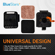 BlueStars Air Filter Cover Housing Assembly for Stihl FS75 FS80 FS85 KM85 KR85 KW85 BG75 HT70 HT75 HL75 HS75 HS80 HS85 FC75 FC85 FR85 SP80 Brushcutters Trimmers - Replaces 4137-141-0500 4137-140-2801 - Grill Parts America