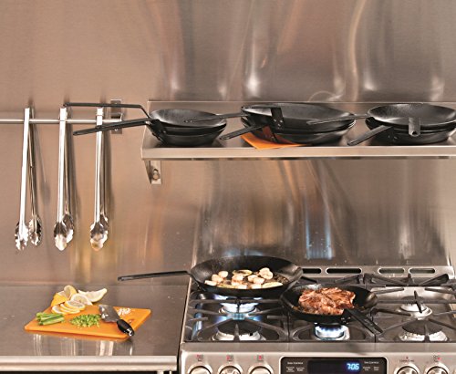 Lodge CRS12 Carbon Steel Skillet, Pre-Seasoned, 12-inch - Grill Parts America