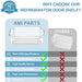 AMI PARTS 240324502 Refrigerator Door Bin Shelf Compatible with cro-sley,frigi-daire,ken-more Replace 844402,AP2549806,PS429767,EAP429767 - Grill Parts America