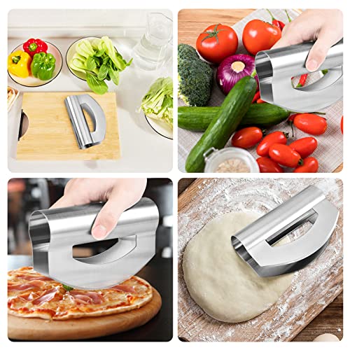 Salad Chopper w/ Protective Cover, Double Blade Chopping , Mincing , for  Salad