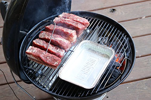 Slow 'N Sear Stainless Steel Charcoal Basket for 18" Charcoal Grills from SnS Grills - Grill Parts America