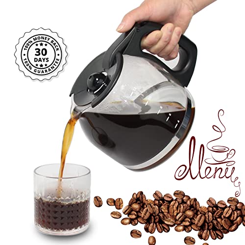  SendExtra 12-Cup Replacement Glass Carafe Pot Compatible with Ninja  Coffee Brewer Maker Models CE251 CE201 CE201C CE200 CE200C Model#  XGLSLID200: Home & Kitchen