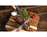 Blackstone 5051 Griddle Accessories Set Heat Resistant 6 Piece Stainless Steel Outdoor Indoor Grilling Utensils Hibachi Tools Kit-16, 16 Inch Tongs, Fork, 16” Ladle, 2 Extra-Long Spatula - Grill Parts America