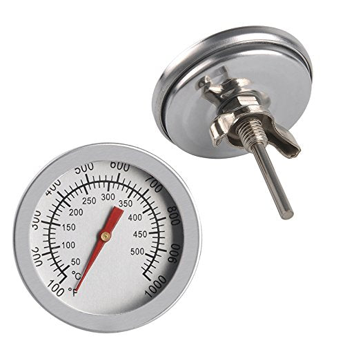 2X BBQ Thermometer Gauge - Barbecue BBQ Pit Smoker Grill Thermometer Temp Gauge - 2Pack - Grill Parts America