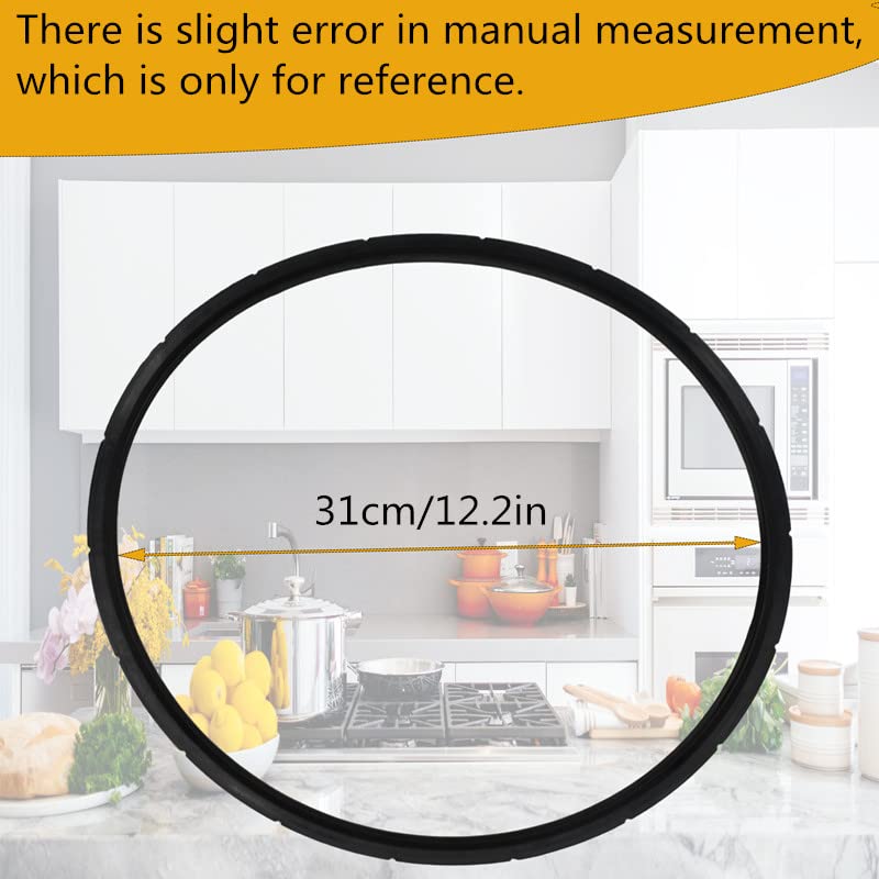 09985 Pressure Canner Sealing Ring with Overpressure Plug Pack 2Pack Compatible with Presto 01745 01751 01784 01755 01781Pressure Cooker - Kitchen Parts America