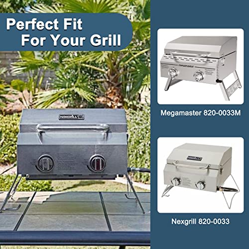 Adviace Replacement Parts for Nexgrill 820-0033, Megamaster 820-0033M, Grill Grate & Flame Tamers Replacement for Nexgrill 820-0033 2 Burner Gas Grill - Grill Parts America
