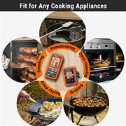 ThermoPro TP20 Wireless Meat Thermometer with Dual Meat Probe, Digital Cooking Food Meat Thermometer Wireless for Smoker BBQ Grill Thermometer - Grill Parts America