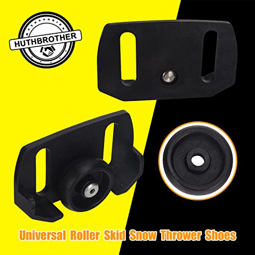 Huthbrother Universal Roller Skid Snow Thrower Shoes - Thumbnail 3
