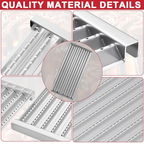 Grill Emitter Plates for Charbroil TRU-Infrared 463644220 463632320 463642316 466642316 466642416 463675016 Gas Grill, 17 1/8" Emitter Grates Replacement for Charbroil G362-2100-W1 - Grill Parts America