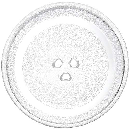 Small 9.6'' / 24.5cm Microwave Glass Plate Replacement, Small Microwave Glass Turntable Plate for Small Microwaves - Grill Parts America