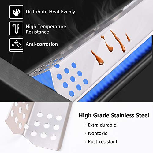 Criditpid Replacement Parts for Nexgrill 720-0830H 720-0830D, Members Mark 720-0830F, BHG 720-0783H Grill, Heat Plate Shields Grill Burners Igniter for Nexgrill 4 Burner 720-0830H Home Depot - Grill Parts America