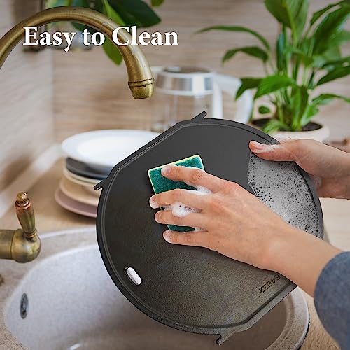 SafBbcue Cast Iron Gourmet BBQ System Sear Grates for Weber 200/300 Series Grill Parts, Weber Spirit E-210 Spirit E-310 Genesis II E-310, Genesis II LX S-440 Grill Grates,Weber 64812 64815 64830 Parts - Grill Parts America