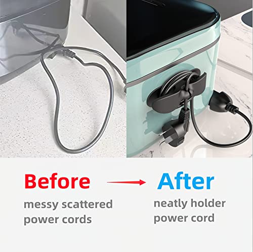 Sngihurg 3 PCS Upgraded Cord Organizer For Appliances,Cord Wrapper For Appliances,kitchen Appliance Cord Winder Compatible With Mixer,Blender,Coffee Maker,Air Fryer(White) - Kitchen Parts America