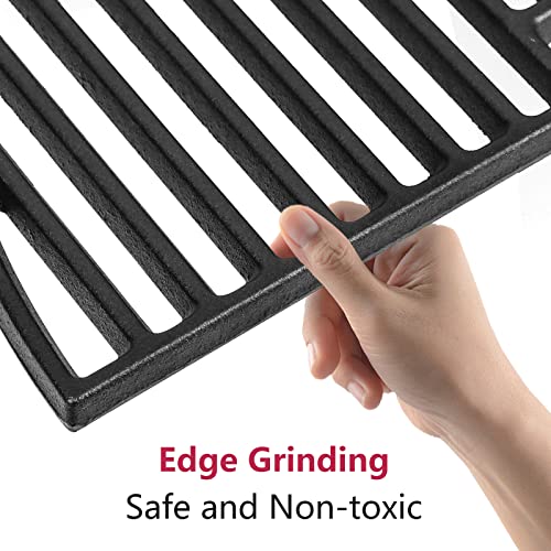 Cast Iron Grill Grates for Weber Traveler Portable Gas Grill Accessories,  Weber 9010001 Traveler Portable Gas Grill, Cooking Griddle Replacement Part