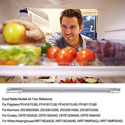 240530701 Meat tray hanger (right), Compatible with Frigidaire Refrigerator drawer slides - replaces 240460501 PS430917 - Grill Parts America