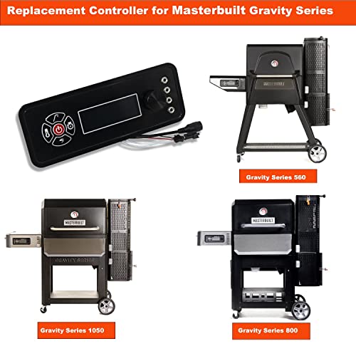 Replacement Parts Digital Non-WiFi Controller for Masterbuilt Gravity Series 560/800/1050 Digital Charcoal Grill + Smoker, Compatible Models:MB20041220,MB20041320, - Grill Parts America