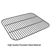Hisencn Bundle of Grill Kits for DynaGlo DGC310CNP-D, DGC310RNP-D, DGC310BNP-D, Porcelain Steel Heat Plate and Cooking Grid for Dyna-Glo 3-Burner Propane Gas Grill - Grill Parts America